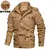 Autumn and Winter Men Trendy Jackets Military Coats Multi-pocket Jackets High Quality Male Cotton Casual Thick Warm Parkas Coats en internet