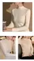 New Cashmere Half High Collar Slim Casual Women's Pullover Knitted Long Sleeve Sweater Autumn and Winter Blouse YL29 - comprar en línea
