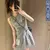 Korean Golf Clothing Women Self Cultivation Dress Fashion Sleeveless Dress Women Summer Golf Wear 2024 Luxury Brand Golf Skirt