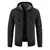 Autumn and Winter New Men's Sweater Fleece Jackets Casual Solid Color Thickened Warm Hooded Zipper Up Y2K Coat - MenPer Store