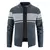 Autumn and Winter New Men's Sweater Fleece Jackets Casual Solid Color Thickened Warm Hooded Zipper Up Y2K Coat