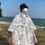 Summer Fashion Hong Kong Style Thin Korean Floral Shirt Loose Casual Oversize Short Sleeved Trendy Versatile Men's Shirt Q29