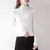 Imagen de Women's Knitted Half High Collar Solid Color Sweaters Long Sleeve Autumn Winter Slim Casual Fashion Clothing Top 2024 New YL12