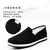 Old Beijing Cloth Shoes for Men Breathable Sweat Absorption Rubber Sole Work Casual Men's Shoes Manual Layer Sole