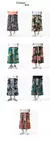 Fashion Men's Loose Casual Wide Leg Pants Streetwear Summer Chinese Style Printing Cotton Linen Drawstring Sweatpant for Men 5XL - comprar en línea