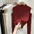 Off Shoulder Sweater Half High Neck Slim Knit Pullover Solid Color Women Long Sleeve Short Top Casual Harajuku Commuting N806 - comprar en línea