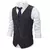 New Men's Fashion Herringbone Single Breasted Waistcoat for Men's Suit Clip