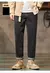 Add Fleece Cargo Jeans Men Y2k Pants Teachwear Autumn Winter Korean Pants Casual Japanese Denim Trousers