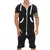Summer Men Camouflage Solid Color Zipper Romper Short Sleeve Hooded Jumpsuit - MenPer Store