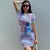 2024 Summer Disney Stitch 3D Cartoon Printed Girl Dress Short Sleeve Women's/Adult Parent-Child Dress Kawaii Beach Party Dress