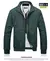 2024 Men's Lightweight Versatile Jacket Fashion Stand Collar Casual Business Jacket Zip Up Coats with Pocket Men Windproof Coats - MenPer Store