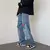Men Jeans Patchwork Multi-Pocket Couple Denim Pants Beggar Style cargo pants High Street Casual Male Streetwear jeans men pants - tienda en línea