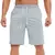 2024 New Summer Fashion Brand Cotton Men Casual Shorts Drawstring Waist Comfortable Black Yellow Gray EUR Size S-XXL - comprar en línea
