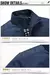 Imagen de 2024 Men's Lightweight Versatile Jacket Fashion Stand Collar Casual Business Jacket Zip Up Coats with Pocket Men Windproof Coats