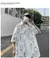 Imagen de Summer Fashion Hong Kong Style Thin Korean Floral Shirt Loose Casual Oversize Short Sleeved Trendy Versatile Men's Shirt Q29