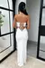 Strapless Backless Lace-up Maxi Dress For Women Summer New Off-shoulder Sleeveless Bodycon Club Party Long Dress en internet