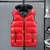 New Men's Down Cotton Vest Coats Fashion Glossy Waterproof Warm Waistcoat Couple Outdoor Windbreak Parkas Vests Male Big Size6XL - comprar en línea