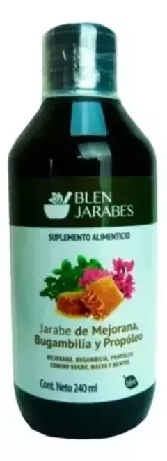 Jarabe de Mejorana, Bugambilia y Propóleo Blen (60ml)