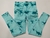 Calza batik verde agua