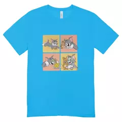 Camisa Feminina Baby Look Tom & Jerry Vibes