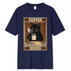 Camisa Cat Coffee - loja online