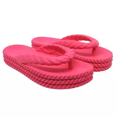 Imagem do Chinelo Feminino Trançado Nuvem Casual