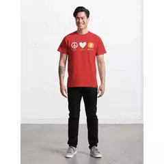 Camisa Peace Love Bitcoin - Loja Urban Style