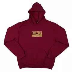 Blusa Moletom Empório Armani EA7 Com Capuz Premium na internet