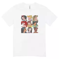 Camisa Feminina Baby Look Princesas das Disney na internet