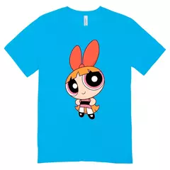 Camisa Feminina Baby Look Florzinha