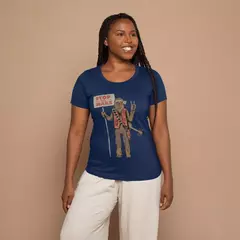 Camisa Feminina Baby Look Chew Peace - loja online