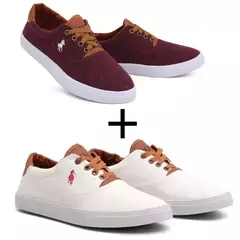 Kit 2 Sapatênis Masculino Polo - comprar online