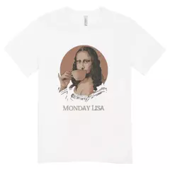Camisa Feminina Baby Look Monday Lisa - comprar online