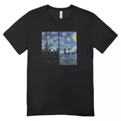 Camisa Feminina Baby Look Van Gogh na internet
