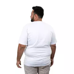 Camiseta Plus Size Masculina Lisa Algodão - Loja Urban Style