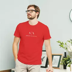 Camisa Armani Exchange Big Logo - loja online