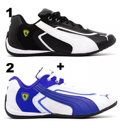 kit 2 Tênis Puma Ferrari na internet