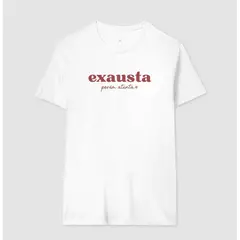 Camisa Feminina Baby Look frases