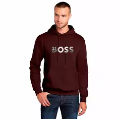 Blusa Moletom Hugo Boss Big Logo com Capuz - Loja Urban Style