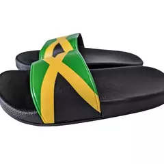 Chinelo Slide Jamaica Flag - comprar online