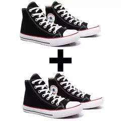Kit 2 Tênis Botinha All Star Mid Cano Médio Converse - Loja Urban Style