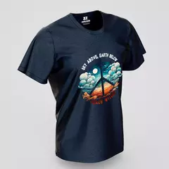 Camisa Masculina Paz e Amor