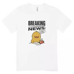 Camisa Feminina Baby Look Breaking News - comprar online