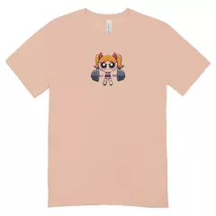Camisa Feminina Baby Look Florzinha Power