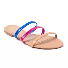 Sandália Rasteira Multicolor - comprar online