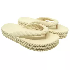 Chinelo Feminino Trançado Nuvem Casual