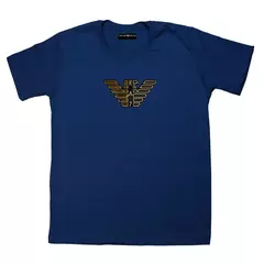 Camiseta Plus Size Emporio Armani EA7 Golden Premium