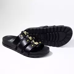 Sandália Papete Feminina Moleca Spike - loja online