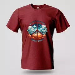 Imagem do Camisa Masculina Paz e Amor