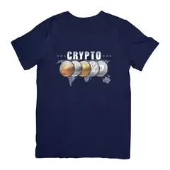 Camisa Cryptocurrency Crypto - loja online